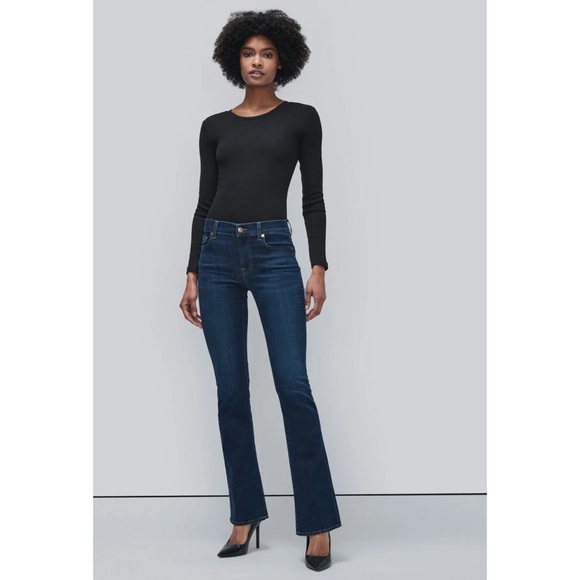 7 For All Mankind b(air) NWOT Kimmie Bootcut Jeans Size 27 - Picture 1 of 11